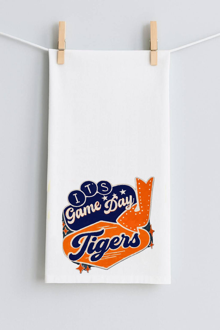 It's Gamday Auburn Tea Towel