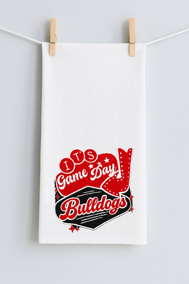 It's Gamday Georgia Tea Towel