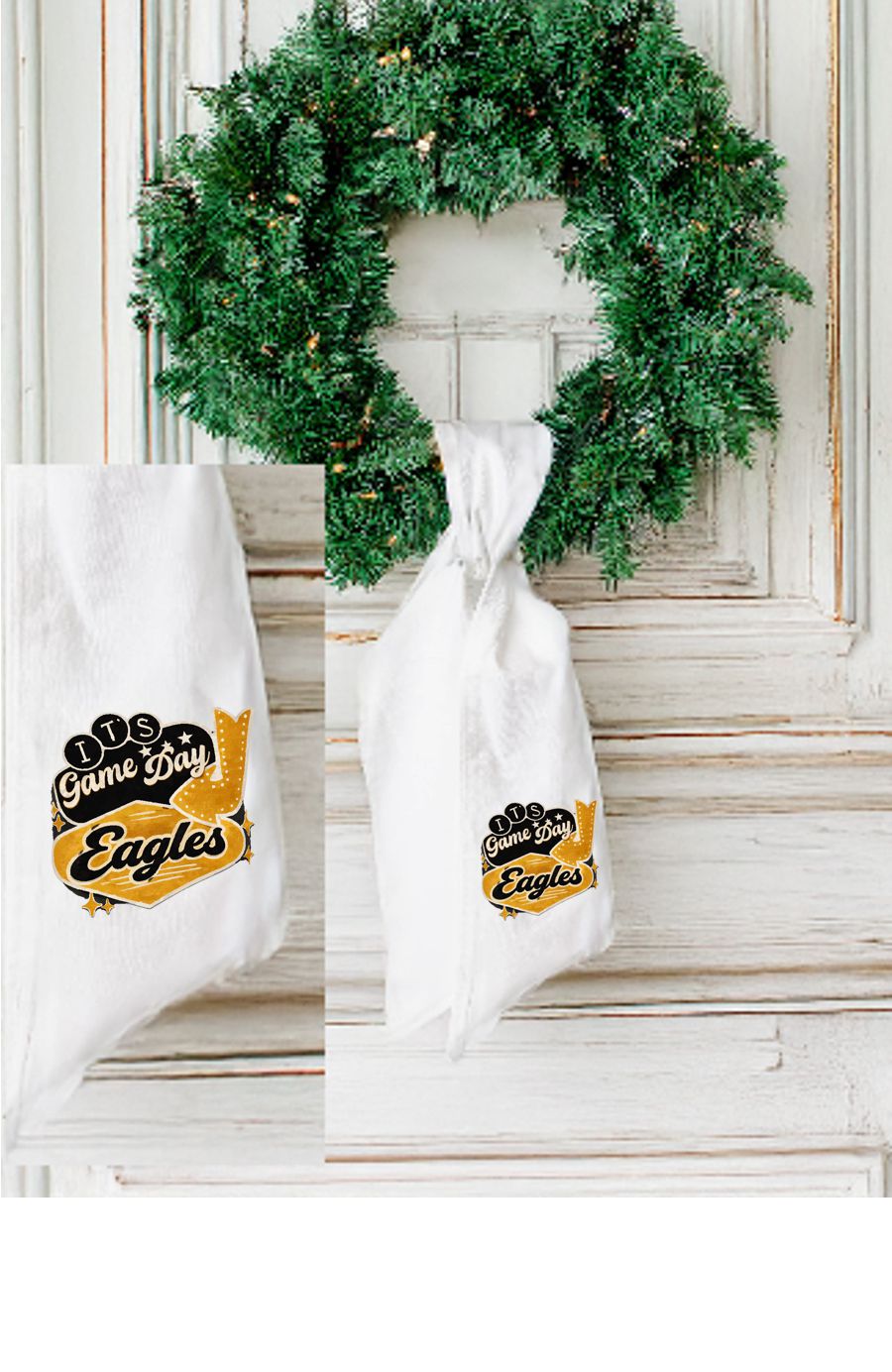 It's Gameday Eagle Wreath Sash