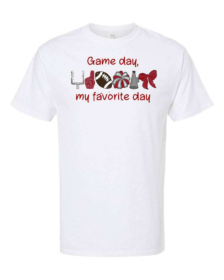 GAMEDAY MY FAVORITE DAY SHORT SLEEVE TSHIRT