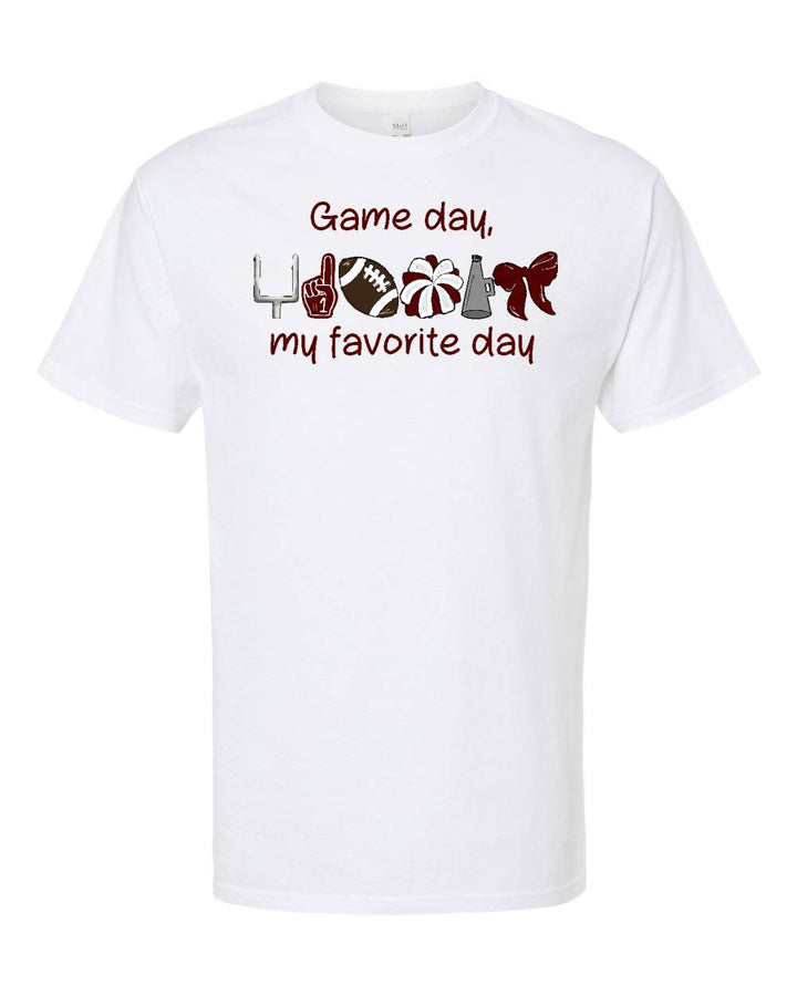 GAMEDAY MY FAVORITE DAY SHORT SLEEVE TSHIRT