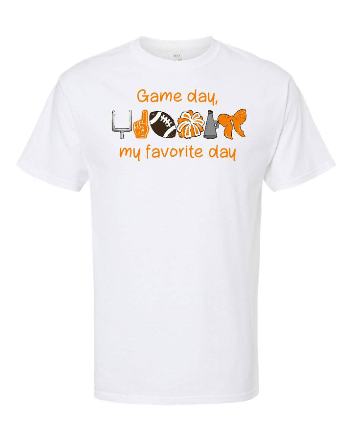 GAMEDAY MY FAVORITE DAY SHORT SLEEVE TSHIRT