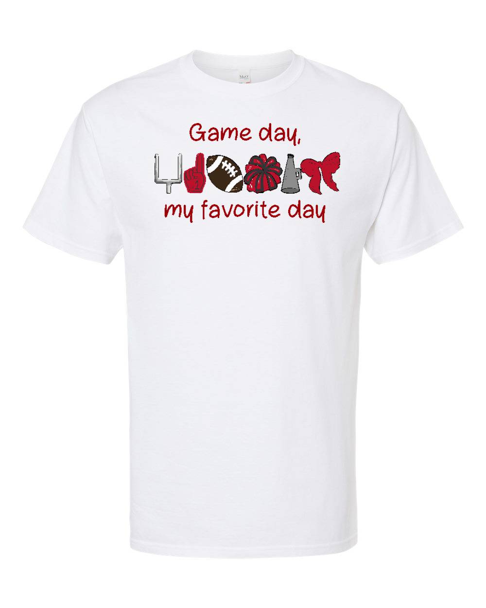 GAMEDAY MY FAVORITE DAY SHORT SLEEVE TSHIRT