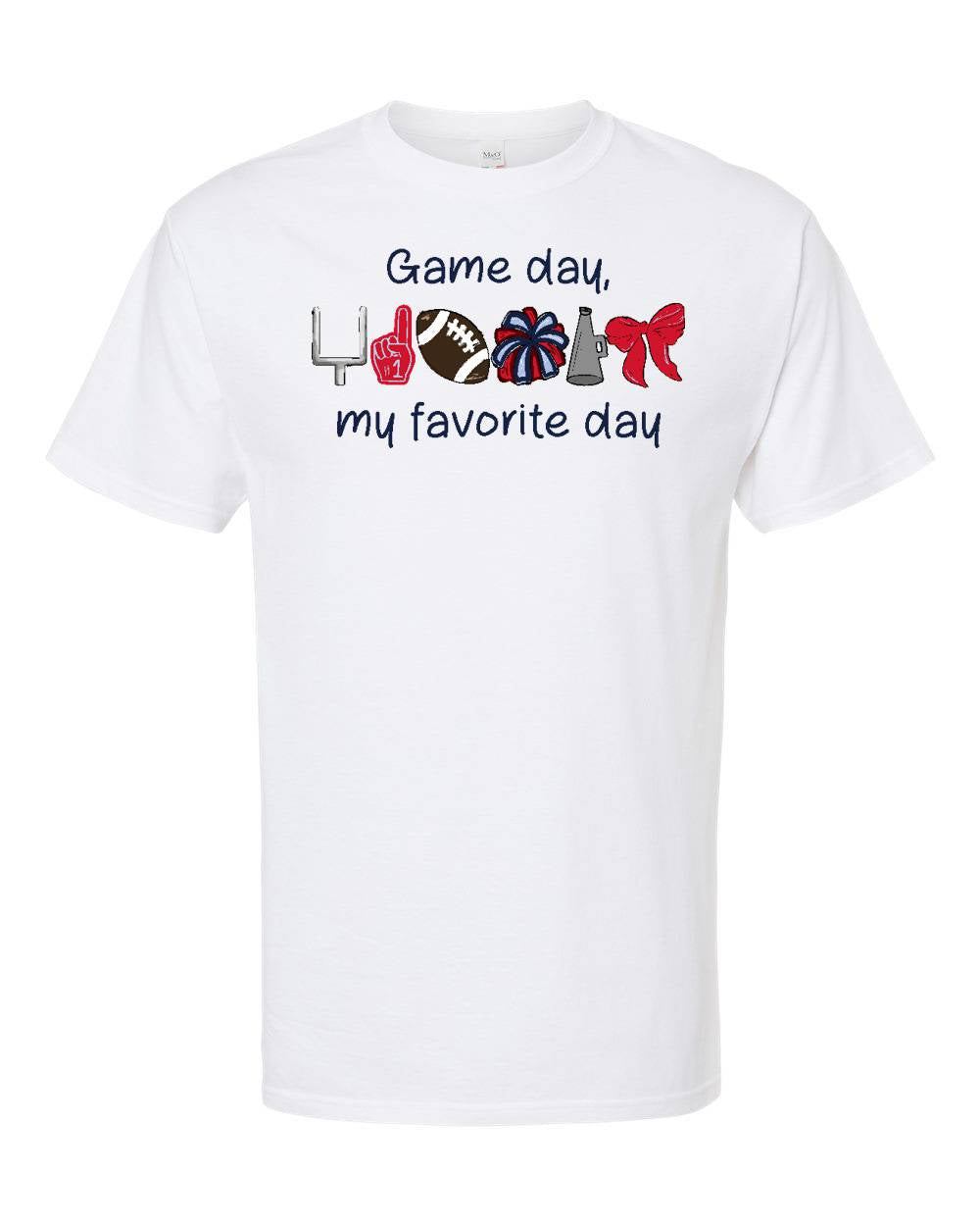 GAMEDAY MY FAVORITE DAY SHORT SLEEVE TSHIRT