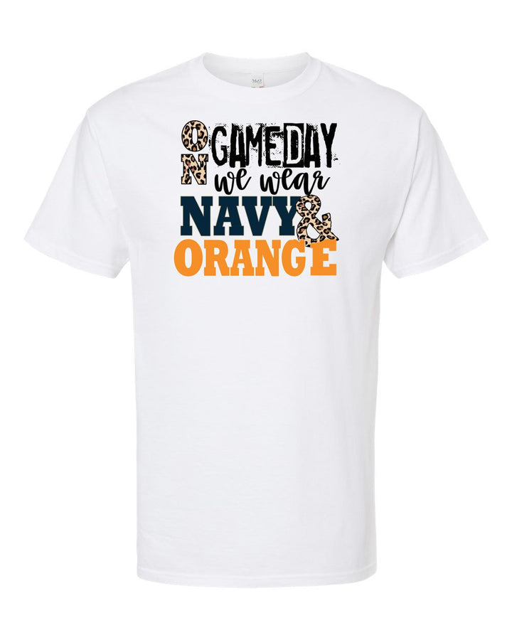 ON GAME DAY WE WEAR (PICK YOUR COLOR) SHORT SLEEVE TSHIRT
