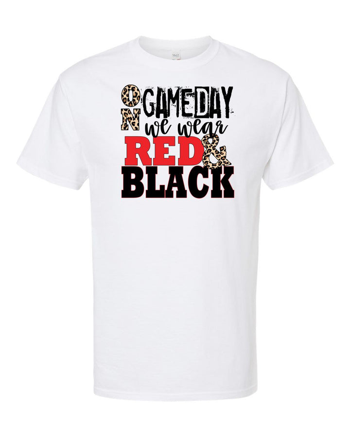 ON GAME DAY WE WEAR (PICK YOUR COLOR) SHORT SLEEVE TSHIRT