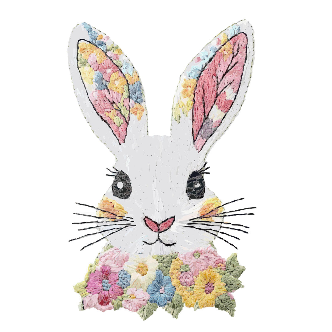 EASTER BUNNY SQUARE PILLOW