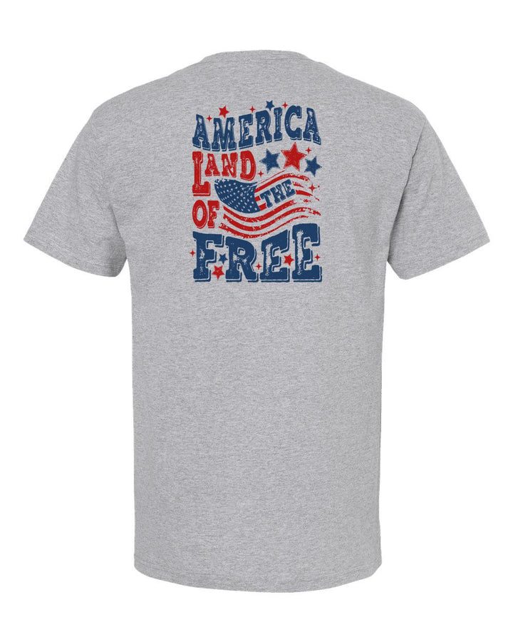 America Home Of the Free  Short Sleeve tshirt
