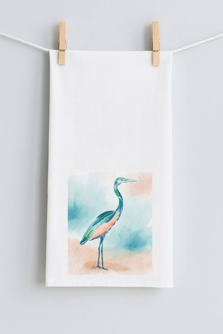 HALEY'S BLUE HERRING TEA TOWEL