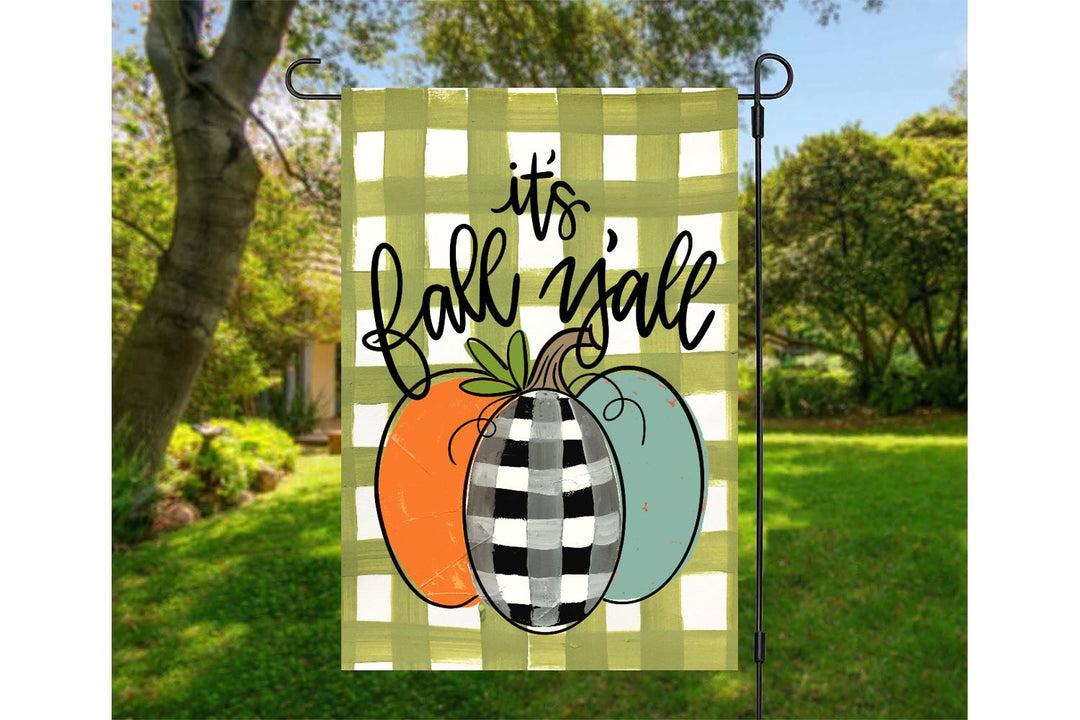 Haley's It's Fall Y'all Garden Flag
