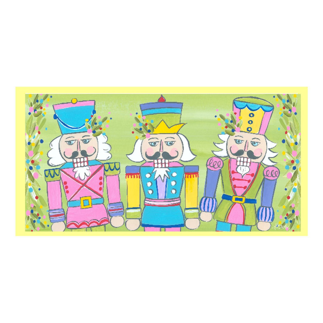 Haley's Merry Nutcracker Trio Lumbar Swap