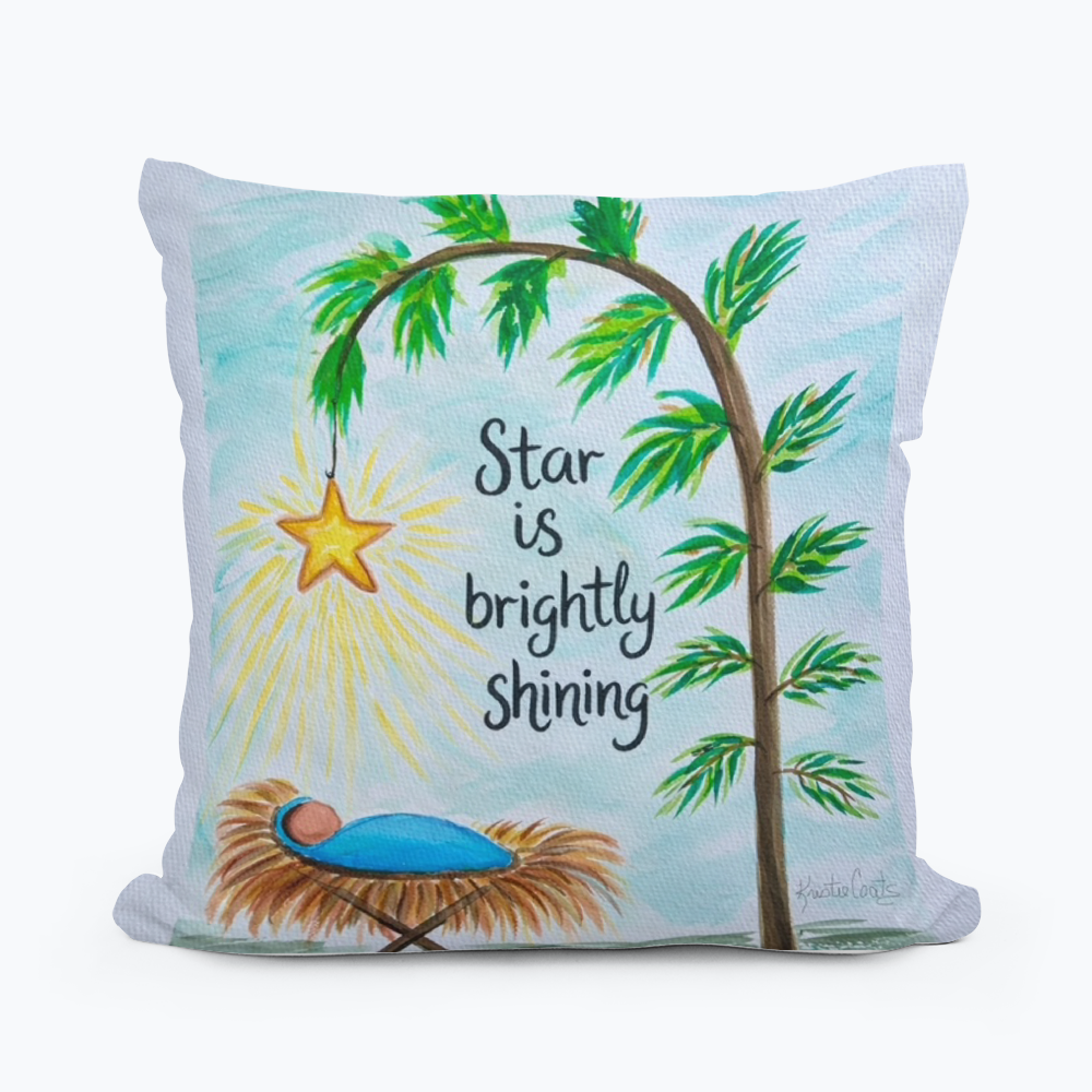 Kristie's Star Brightly Shining Pillow