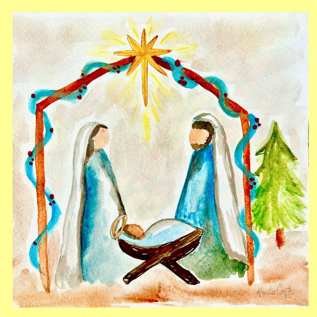 Kristie's Nativity Square Swap