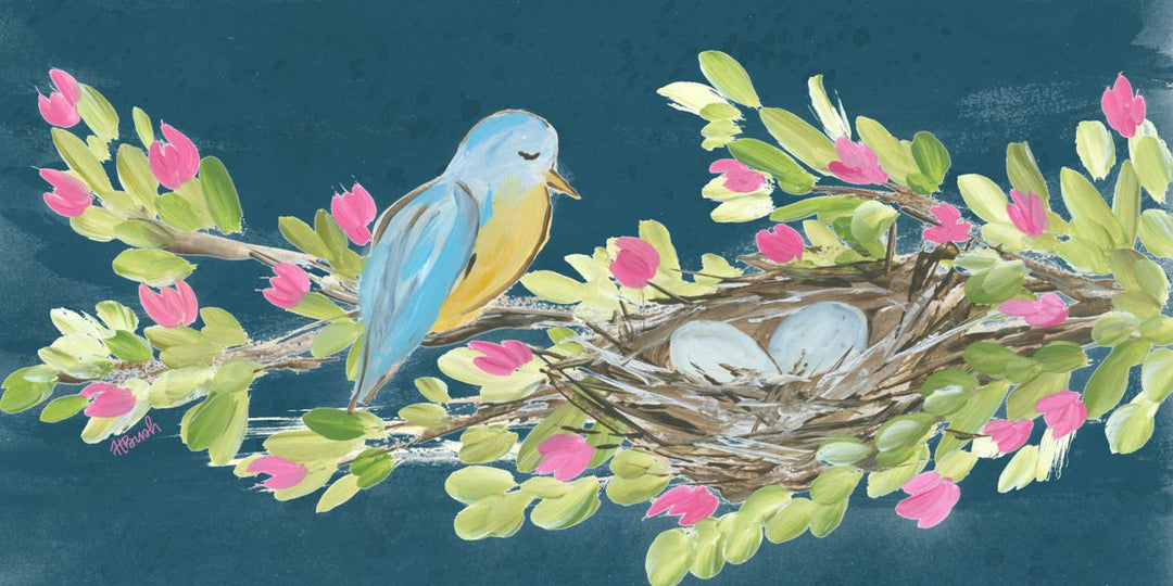Bird And Nest Pillow Swap