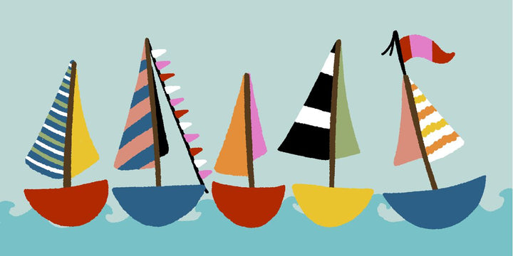 Sailboats Pillow Swap