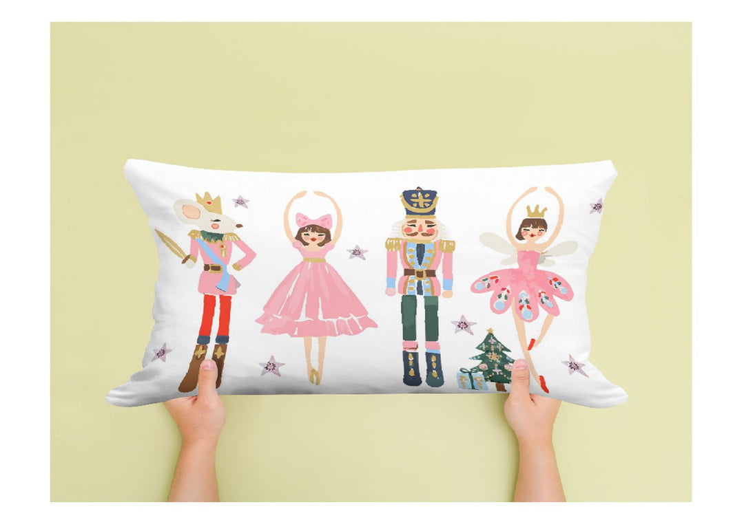 Nutcracker Suite Lumbar Pillow