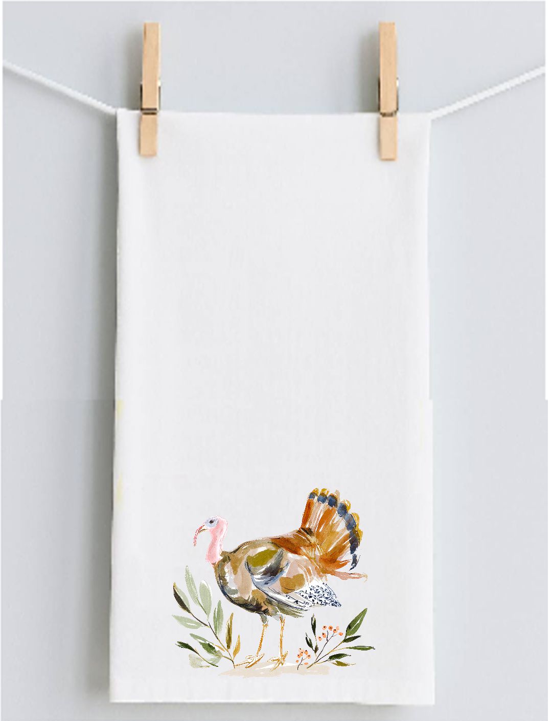 Autumn Heritage Turkey Tea Towel