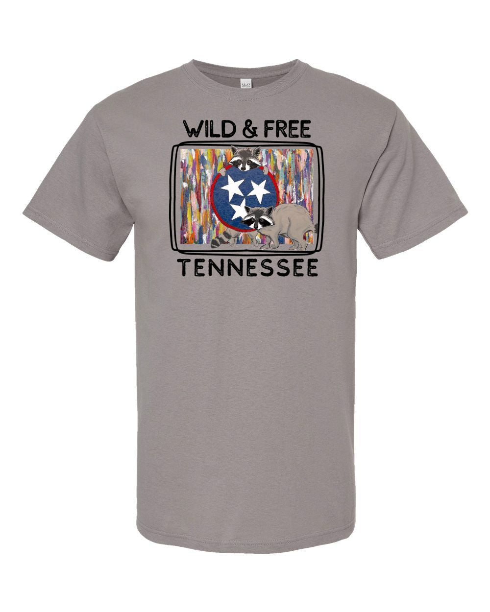 ABI'S WILD & FREE TENNESSE ON GRAVEL SHORT SLEEVE