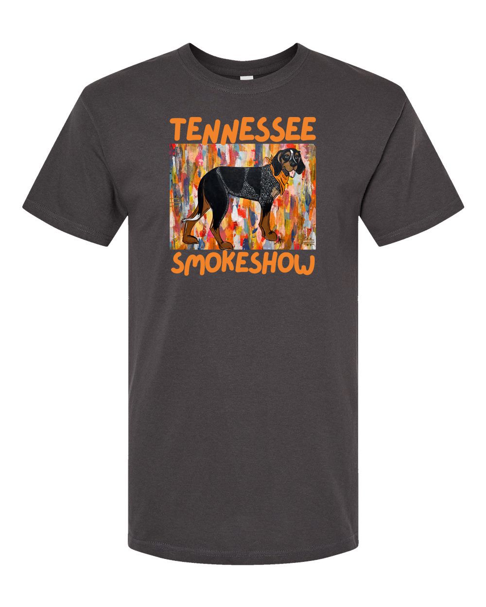 ABI'S TENNESSEE SMOKESHOW ON CHARCOAL SHORT SLEEVE TSHIRT