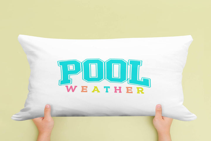 Pool Weather Lumbar Pillow