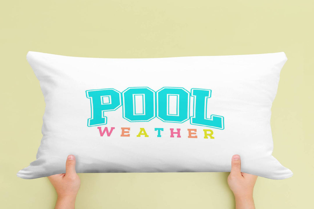 Pool Weather Lumbar Pillow
