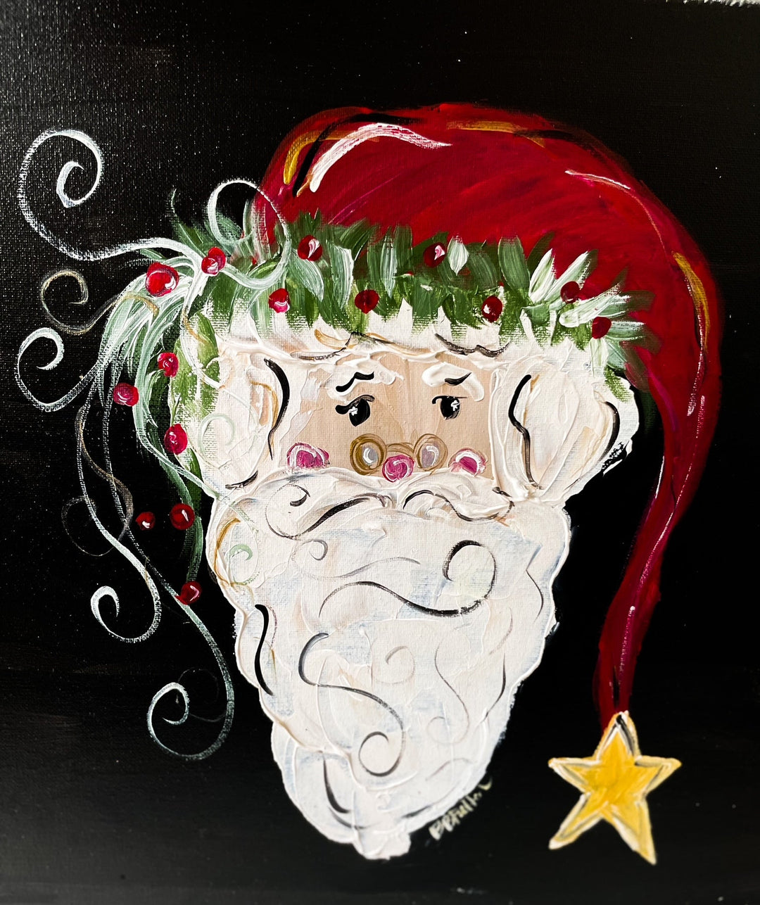 Bridgett's Santa Pillow