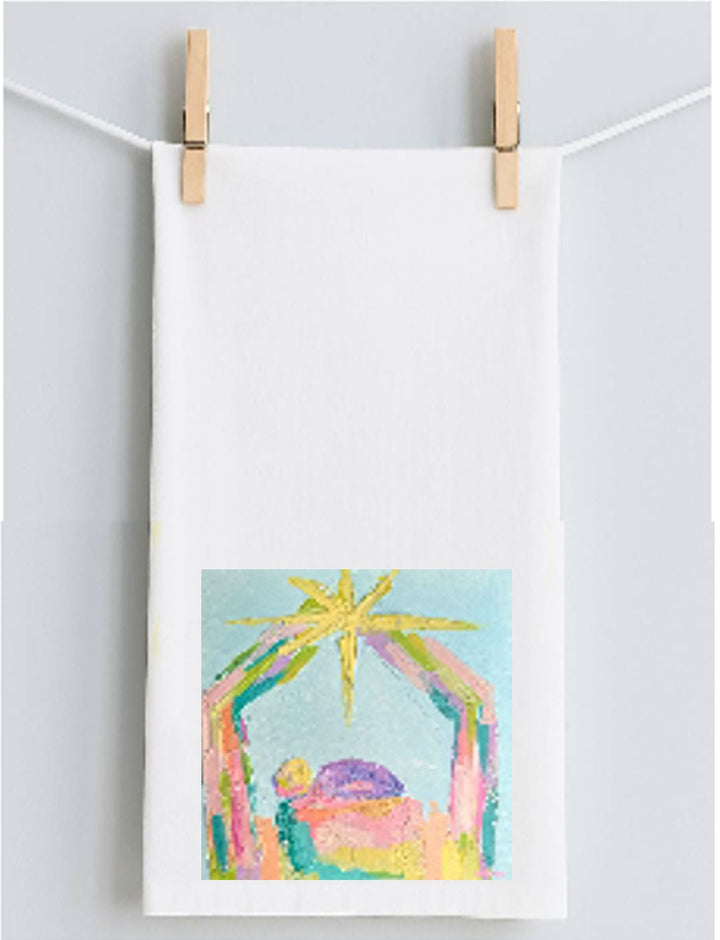 Emma Nativity Tea Towel