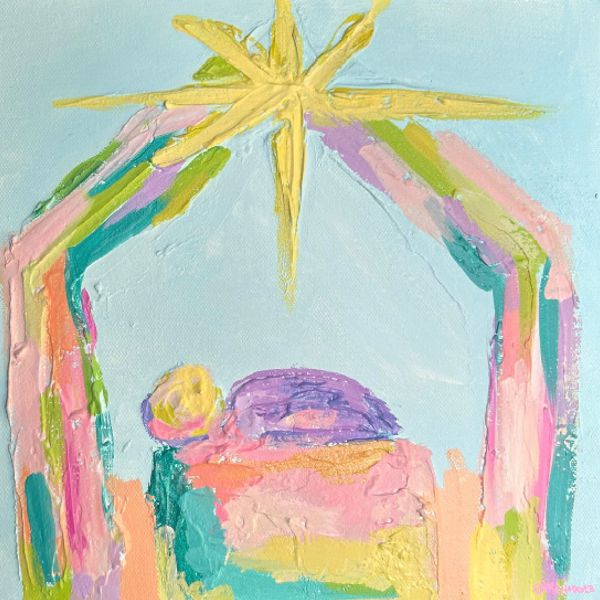 Emma Nativity Tea Towel