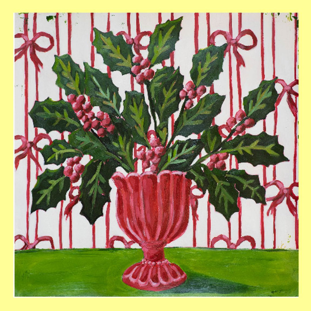 Jennifer Holiday Holly Pillow Swap