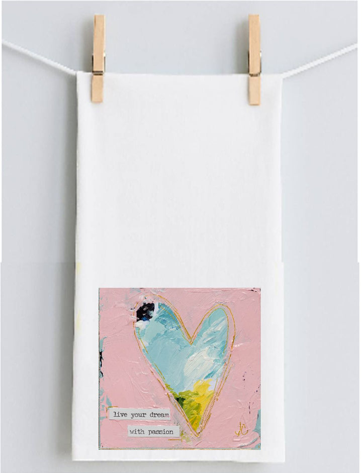 Jennifer's Live Your Dream Tea Towel