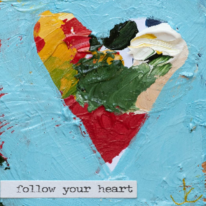 Jennifer's Follow Your Heart Tea Towel