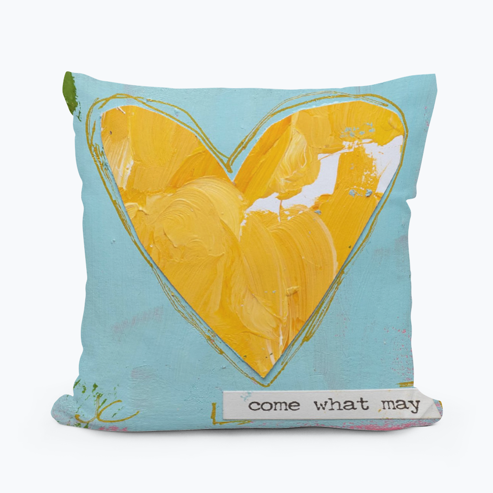 Jennifer's Come What May Pillow