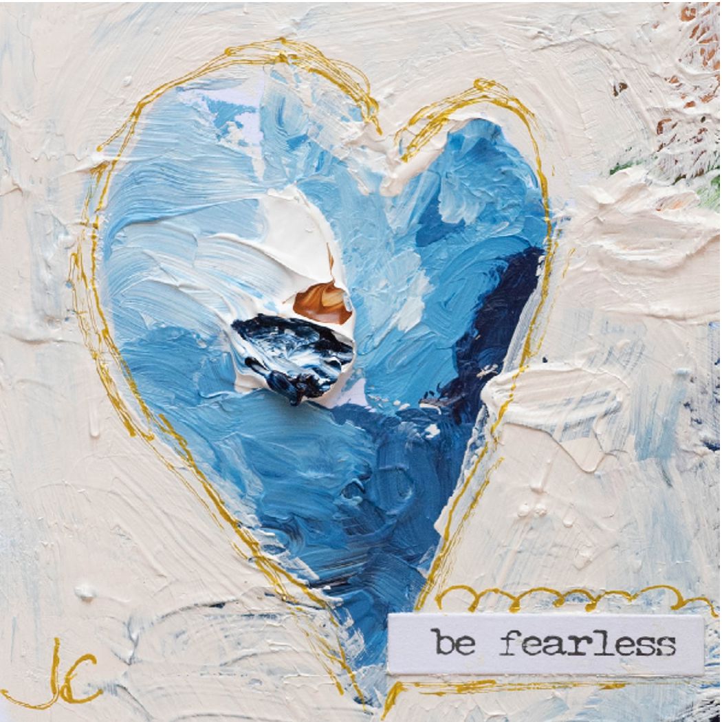 Jennifer's Be Fearless Tea Towel