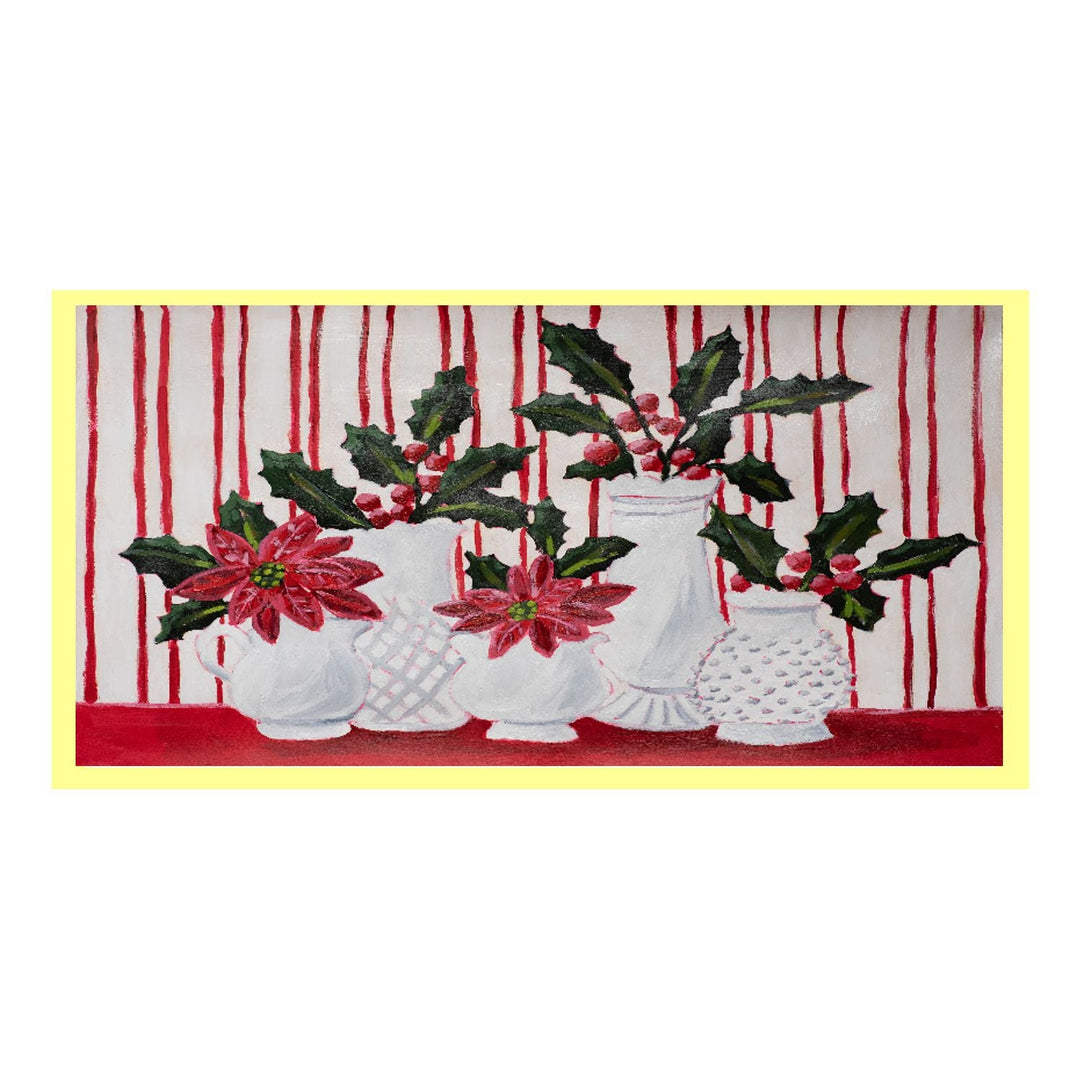 Jennifer's Milk Glass Holly Lumbar Swap