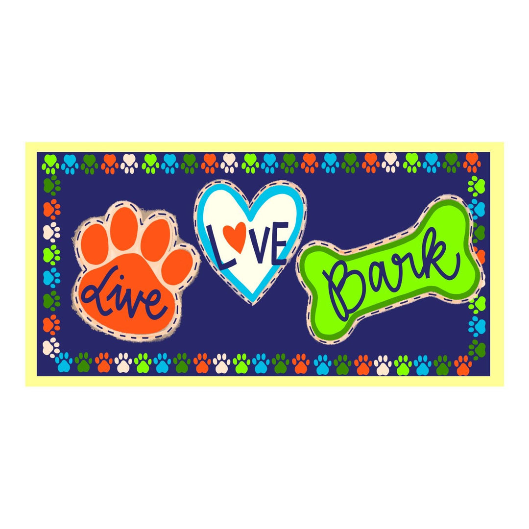 Live Love Bark Pillow Swap