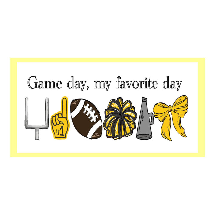 GAMEDAY MY FAVORITE DAY LUMBAR SWAP