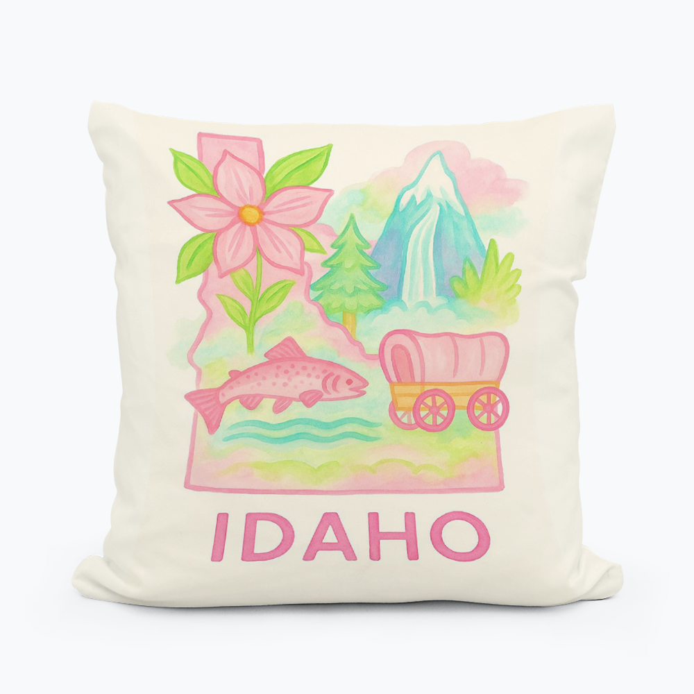 WANDERWEST IDAHO SQUARE PILLOW