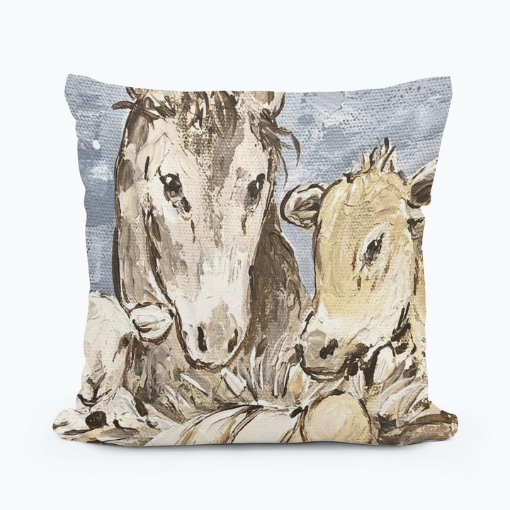 Jesus and Friends Pillow