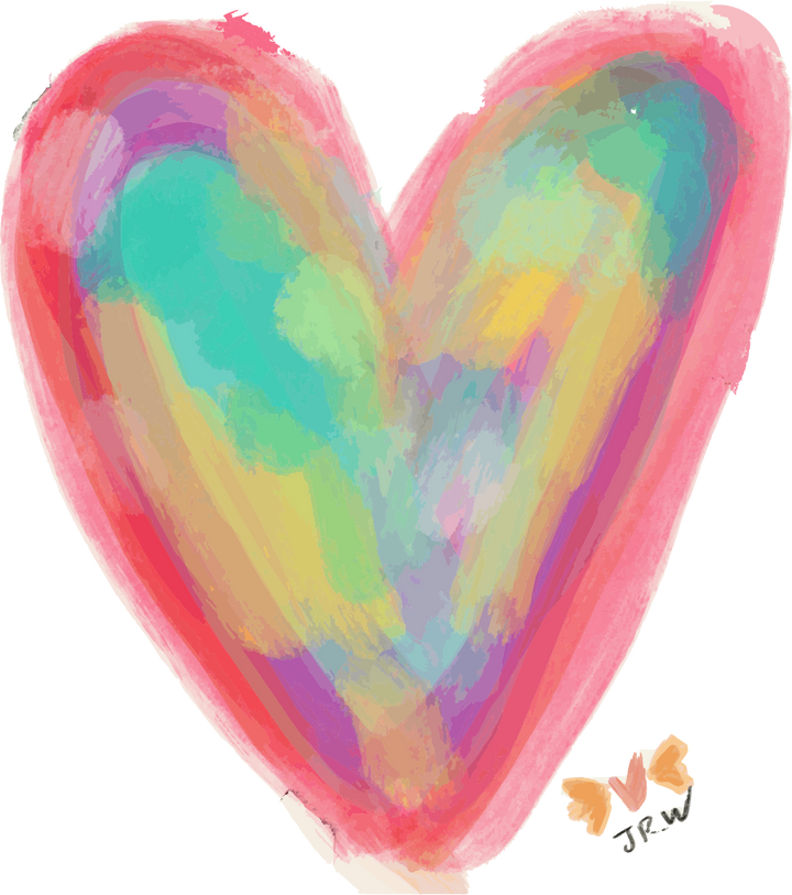 JENNIE BRIGHT HEART WREATH SASH