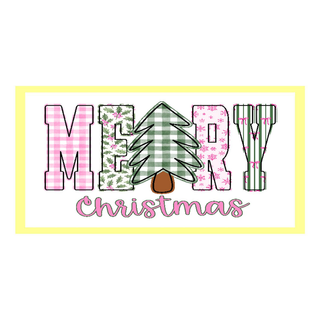 Merry Patchwork Christmas Pillow Swap