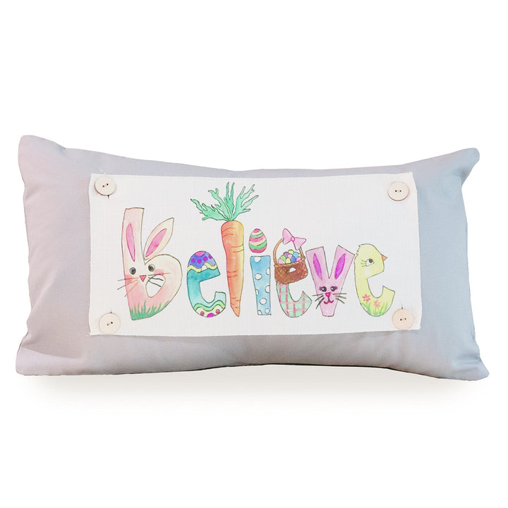 Believe Easter Pillow Swap