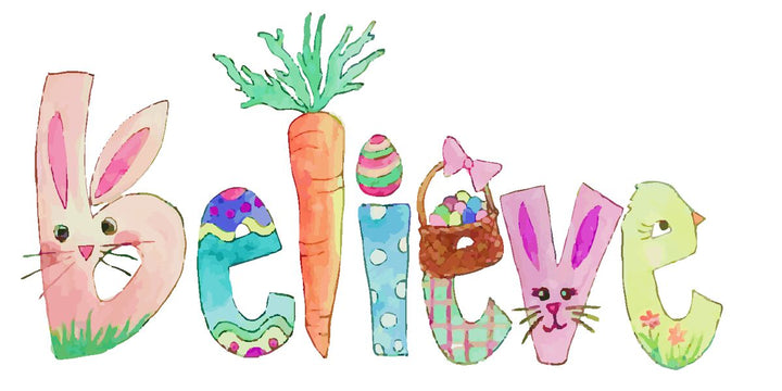 Believe Easter Pillow Swap