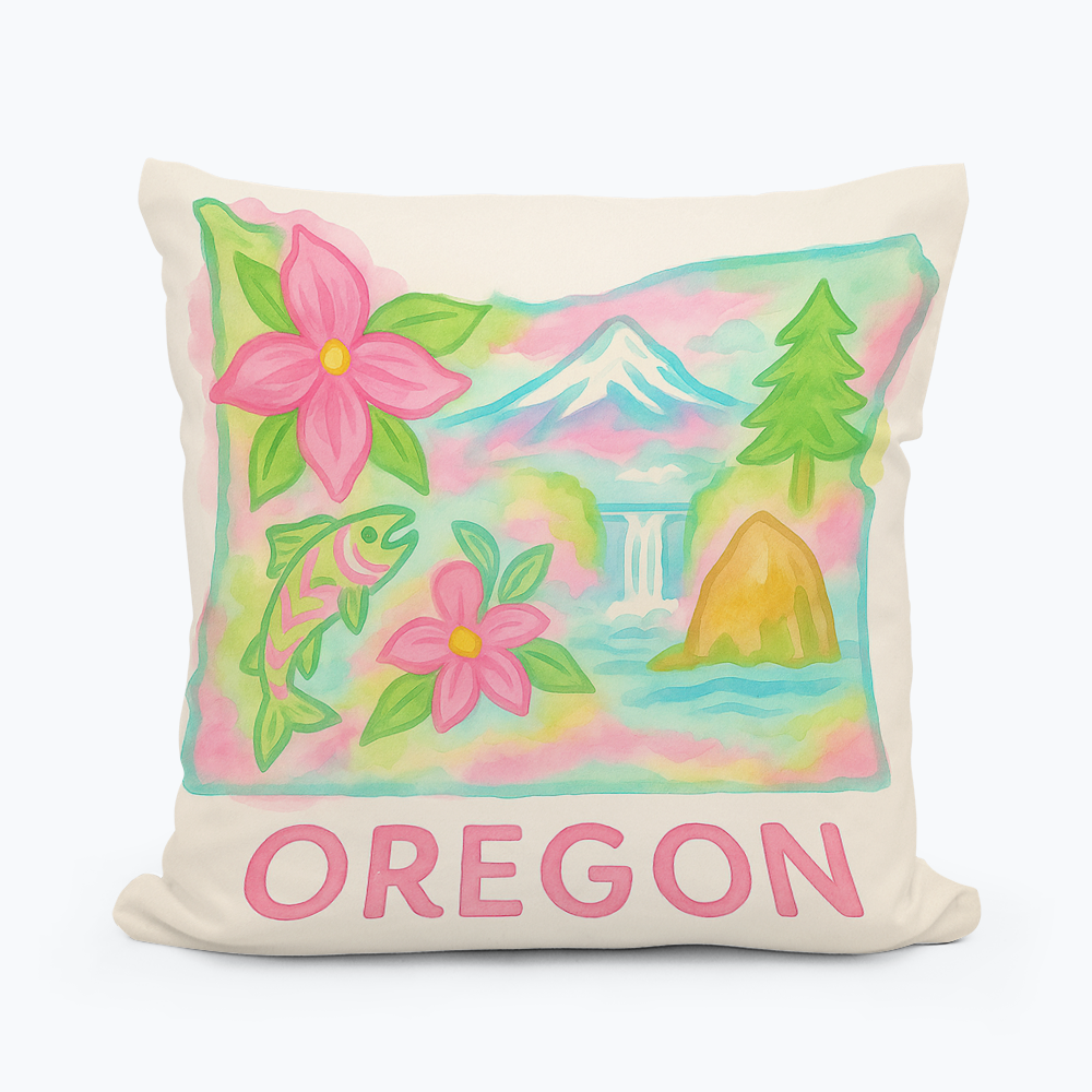 WANDERWEST OREGON SQUARE PILLOW