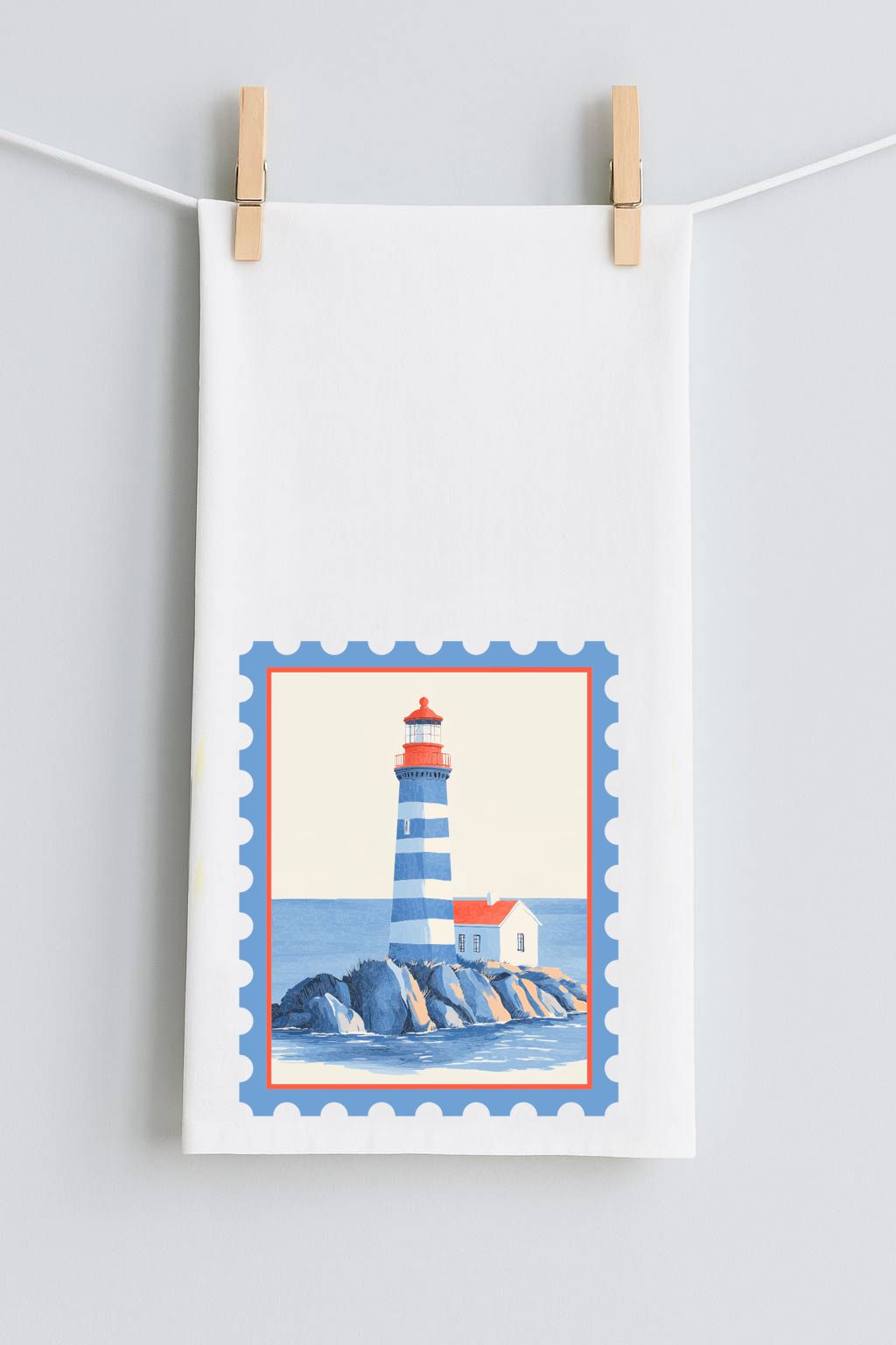 AMERICANA LIGHTHOUSE #33 TEA TOWEL