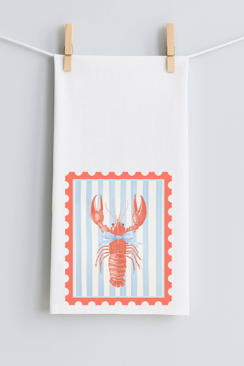 AMERICANA LOBSTER #34 TEA TOWEL