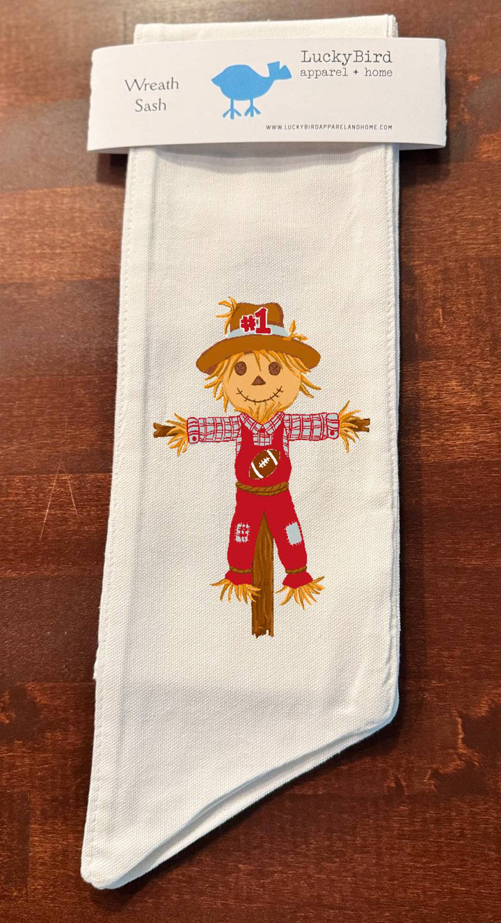 EMMALEE SPIRIT SCARECROW WREATH SASH