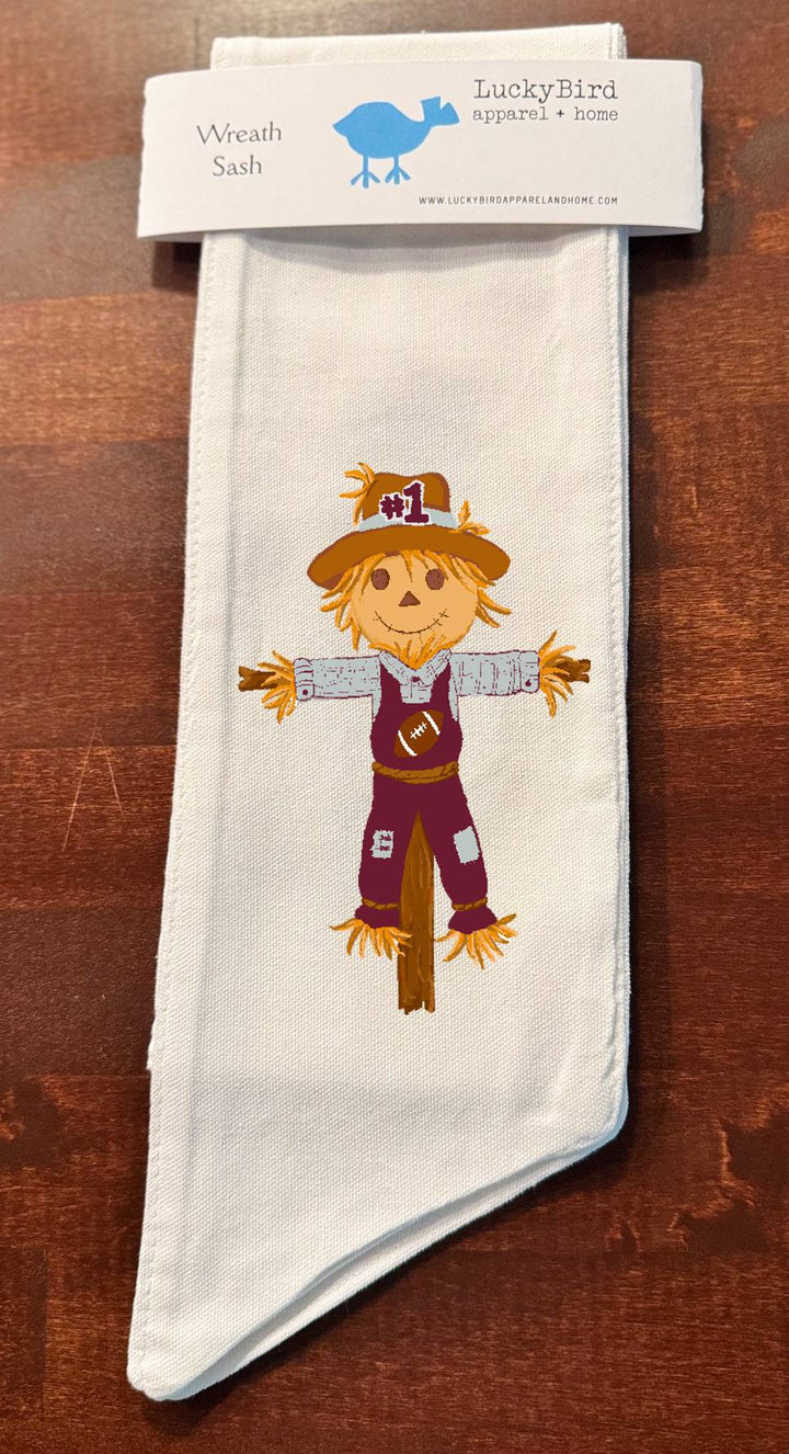 EMMALEE SPIRIT SCARECROW WREATH SASH