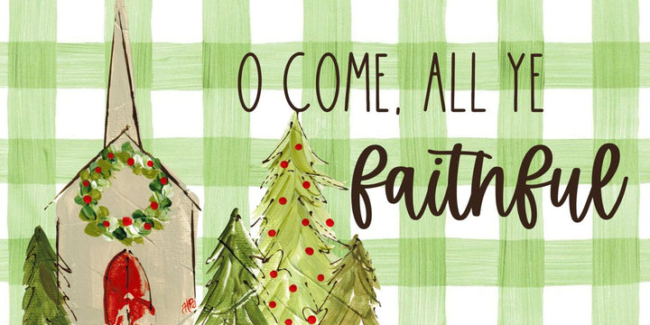 O Come All Ye Faithful Pillow Swap