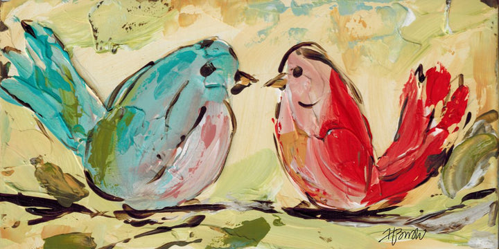 Bird Love Pillow Swap