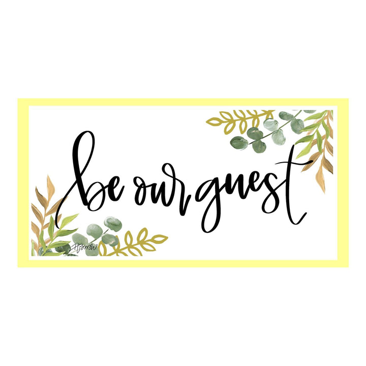 Be Our Guest Pillow Swap